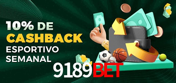 10% de bônus de cashback na 9189bet